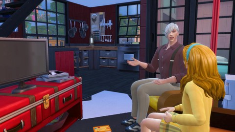 模拟人生4怎么敲门[图2]