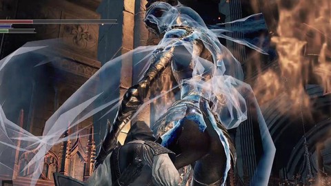 黑魂3舞娘怎么猥琐死[图1]