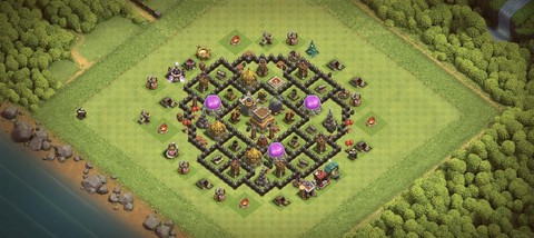 部落冲突8本怎么打资源[图1]